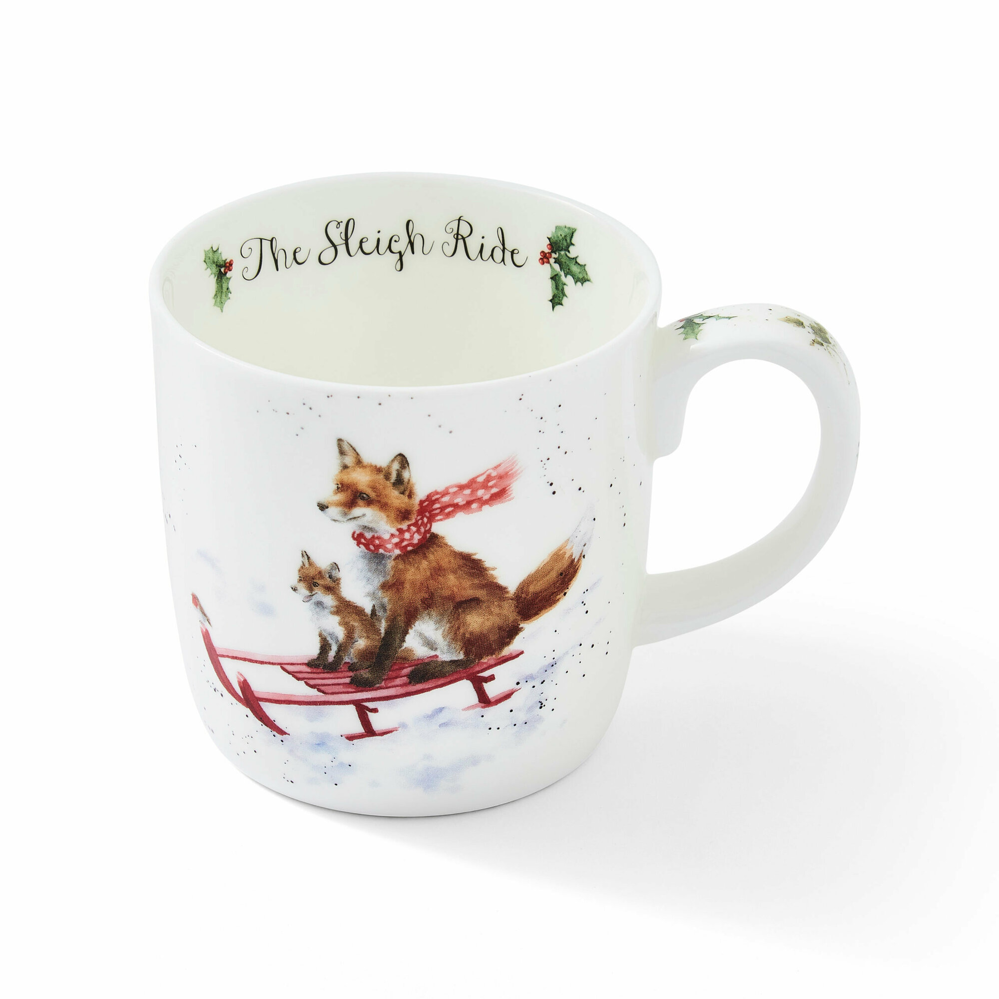 Кружка Royal Worcester, "Sleigh Ride - Fox" 310 мл