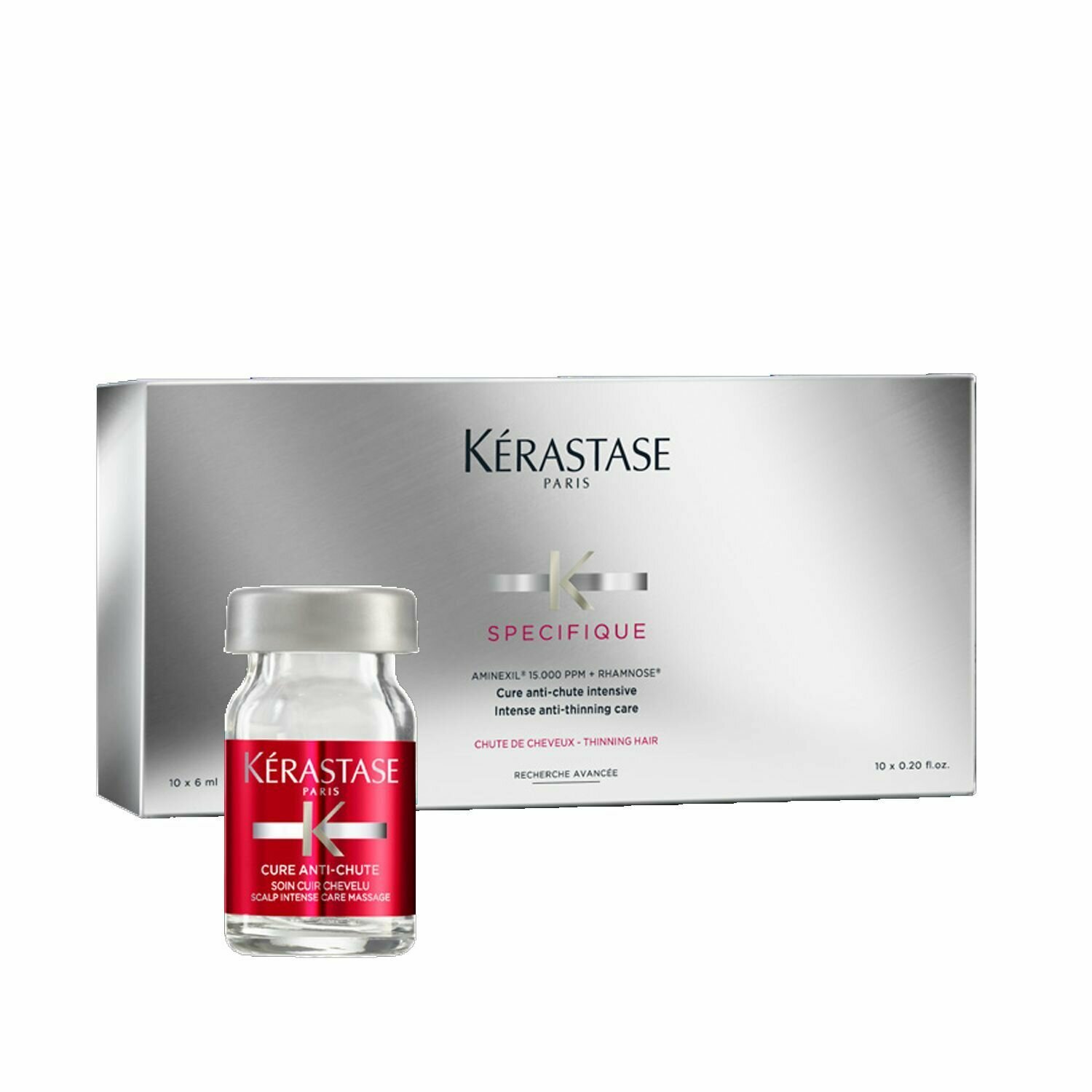 Kerastase Aminexil Ампулы от выпадения волос 10*6мл