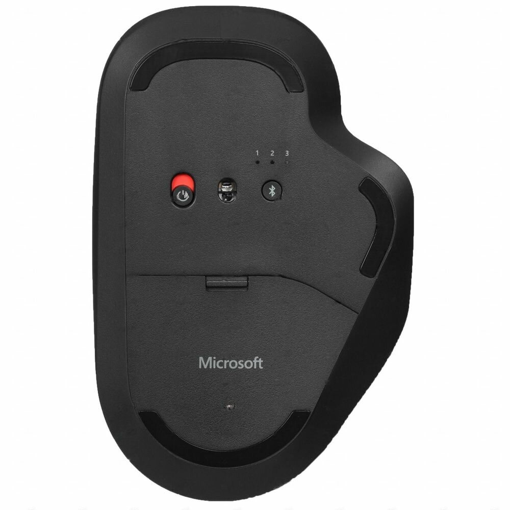 Мышь беспроводная Microsoft Bluetooth Ergonomic Mouse, Bluetooth, Белый (Ледниковый) 222-00027 - фото №8