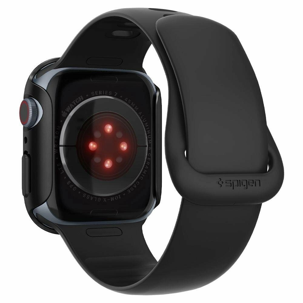 Чехол для корпуса Spigen Thin Fit для Apple Watch 7 45 ACS04174 черный