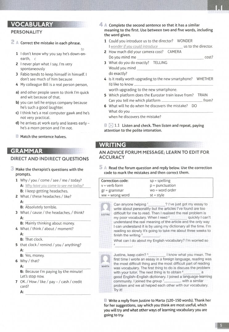 Speakout. Upper Intermediate. Workbook without key - фото №2