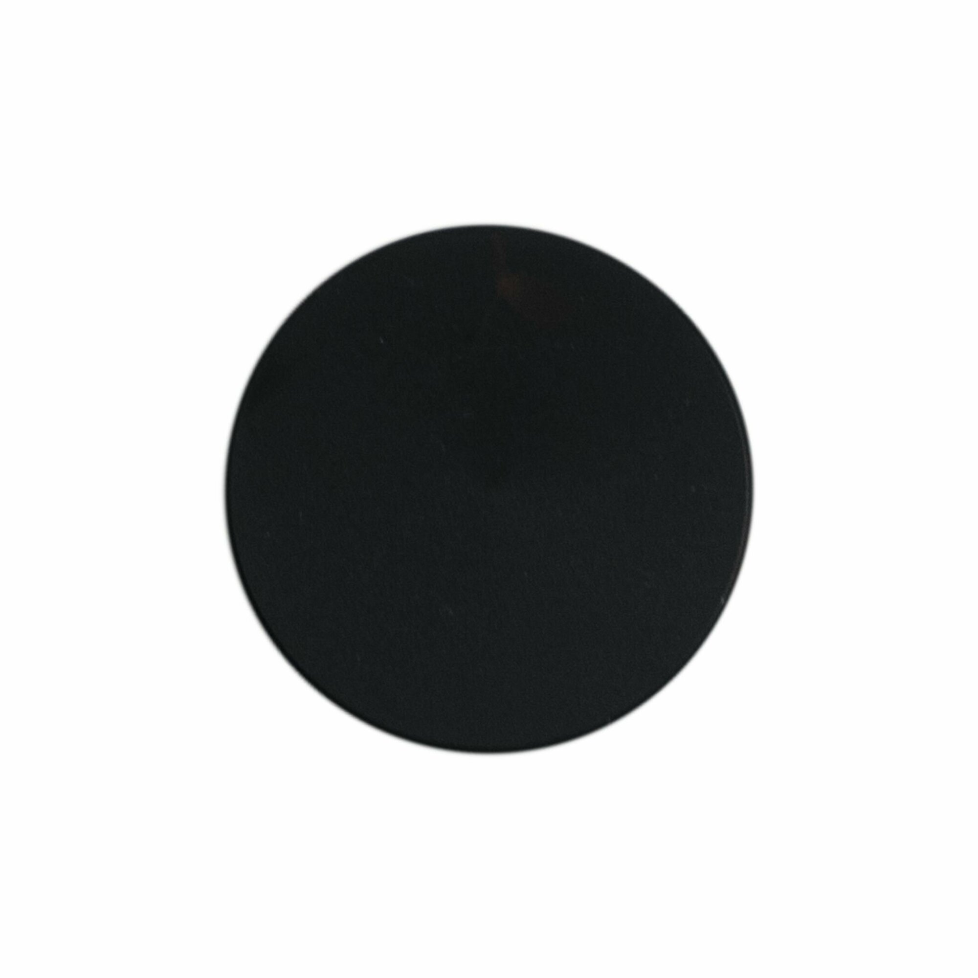 Ручка-кнопка мебельная Ина цвет матовый черный - фотография № 2
