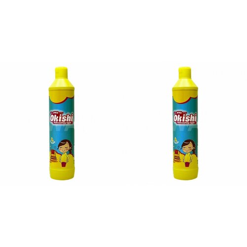 Okishi Средство для мытья посуды Бодрящий лимон, 500 г, 2 уп