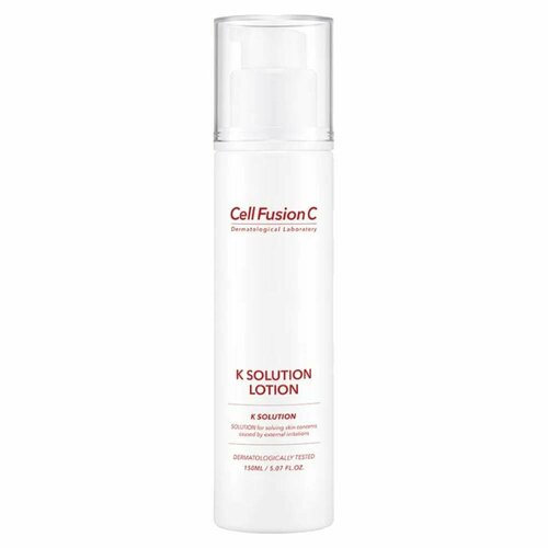 K Solution Lotion Лосьон с витамином К, Cell Fusion C, 150 мл. cell fusion c интенсивно увлажняющий лосьон для сухой кожи intensive lotion