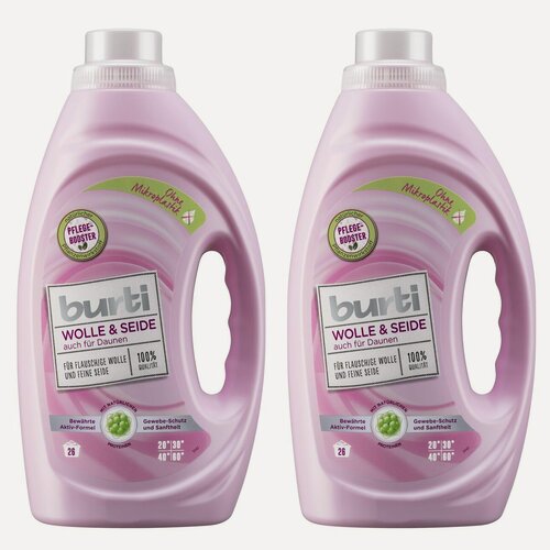 Изображение товара Burti жидкое средство для стирки шерстяных тканей 1,45 л 2шт