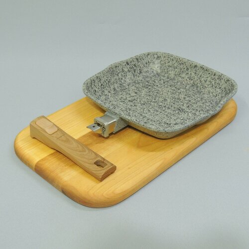 Сковорода-гриль алюм. 