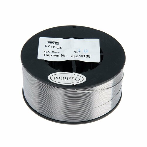 Проволока сварочная порошковая Е71T-GS самозащитная d08 мм 1 кг 1394₽