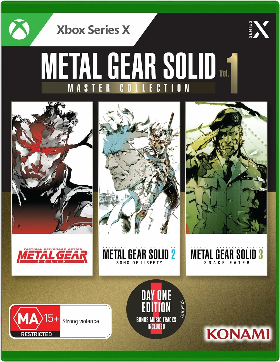 Metal Gear Solid: Master Collection Vol. 1. Day One Edition [Xbox Series X, английская версия]