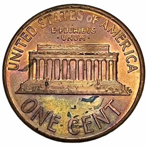 США 1 цент 1990 г. (Memorial Cent, Линкольн) (D) сша 1 цент 1990 г memorial cent линкольн d
