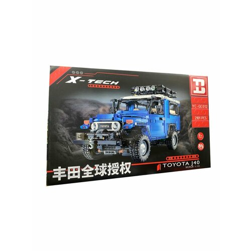 конструктор внедорожник toyota land cruiser 880 деталей t2001 offroad adventure Конструктор Внедорожник Toyota Land Cruiser J40, YC-QC012