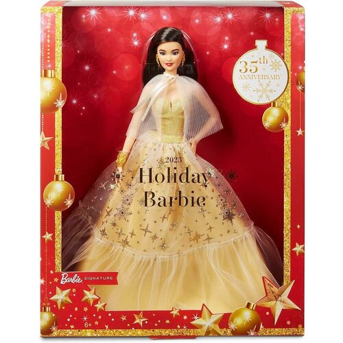 рождественская сокровищница Кукла Barbie Mattel Signature 2023 HJX07