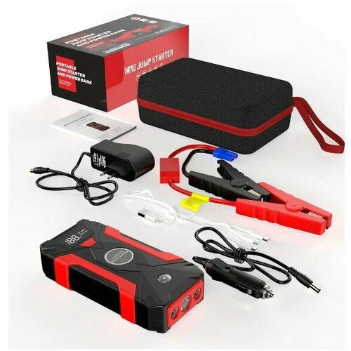 RecamLux Пусковое зарядное устройство для аккумулятора бустер автомобильный 29800 мАч Jump Starter 291500₽