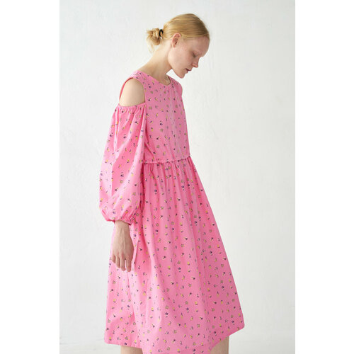 Платье УСТА К УСТАМ, размер M, розовый