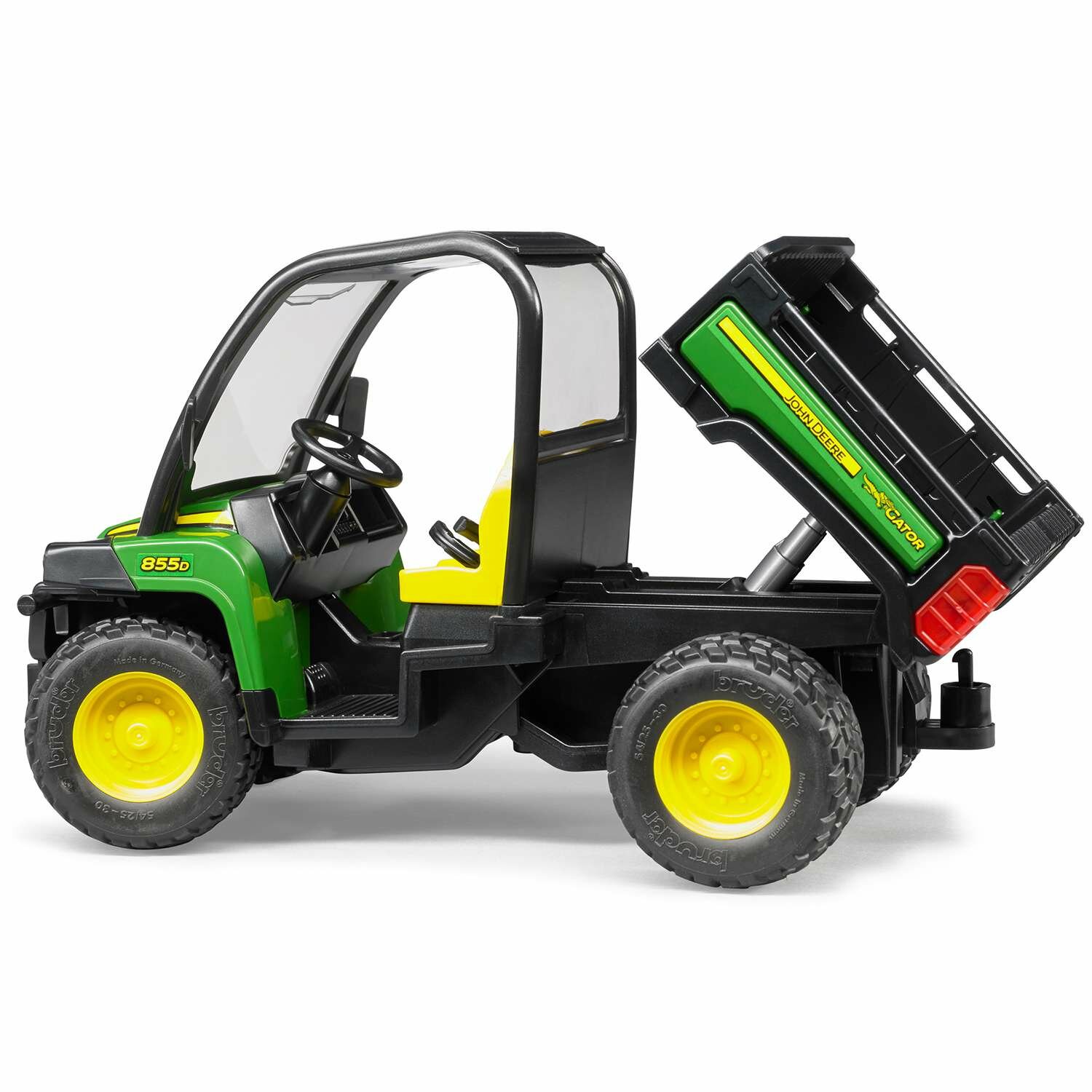 Машинка мини самосвал John Deere Gator XUV 855D Bruder - фото №13