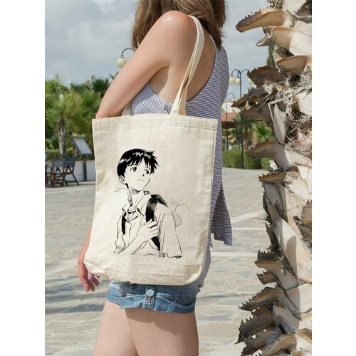 фото Сумка шоппер , фактура плетеная, черный kotofoto76