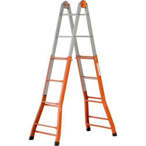 Шарнирная телескопическая лестница-стремянка Gierre PEPPina Acal 100 Mini