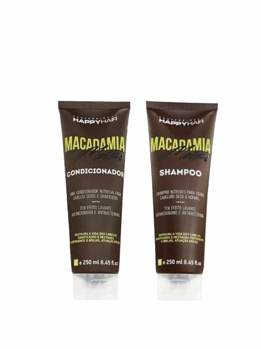 Набор Happy Hair Шампунь + Кондиционер MACADAMIA MOIST 250/250ml