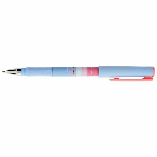Ручка шариковая Lorex Gradient Touch Double Soft (0.35мм, синий цвет чернил, масляная основа, круглый прорезин. корпус) 1шт.