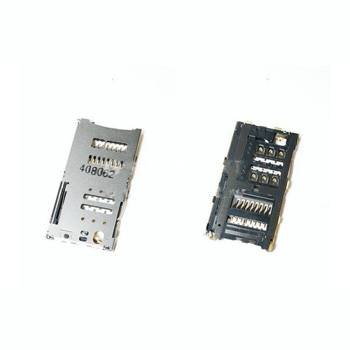 Коннектор SIM+MMC карты для Alcatel OT-6014X, OT-6016X, OT-6045Y