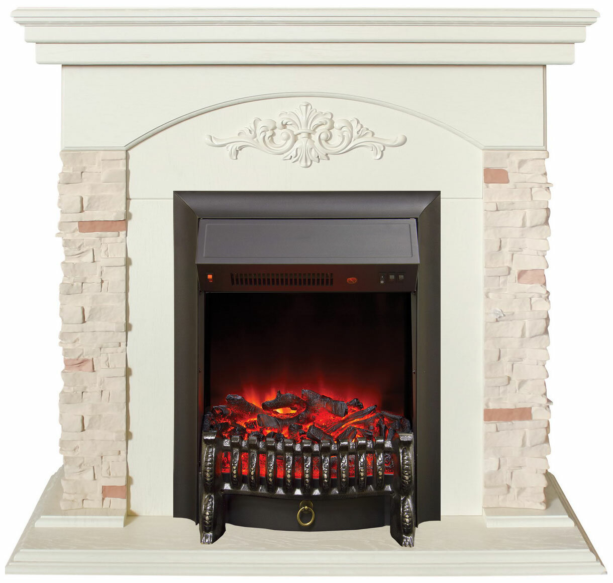 фото Камин Realflame NEAPOLIS STD/EUG WT FOBOS BL