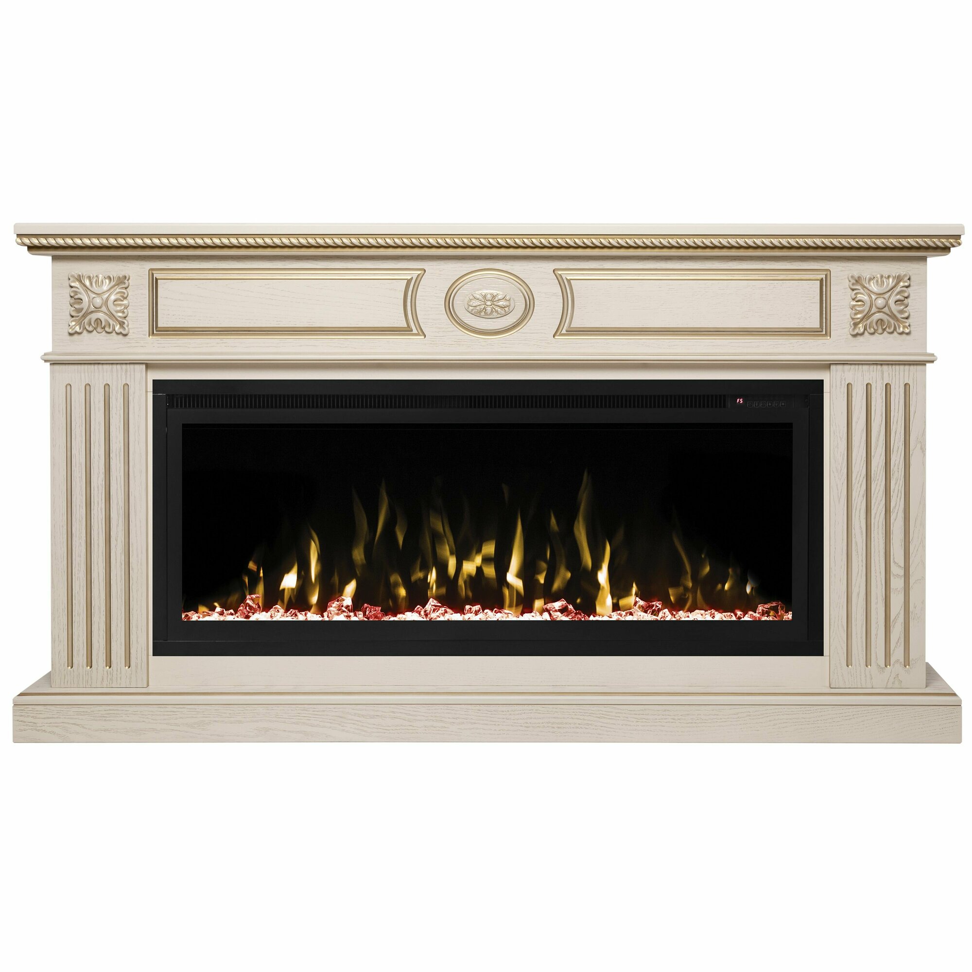 Электрокамин RealFlame SIENA 42/BV WT-619G с очагом SAPHIR 42