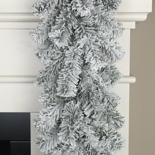 Winter Deco Хвойная гирлянда Лапландия заснеженная 270*25 см, ПВХ 7500040