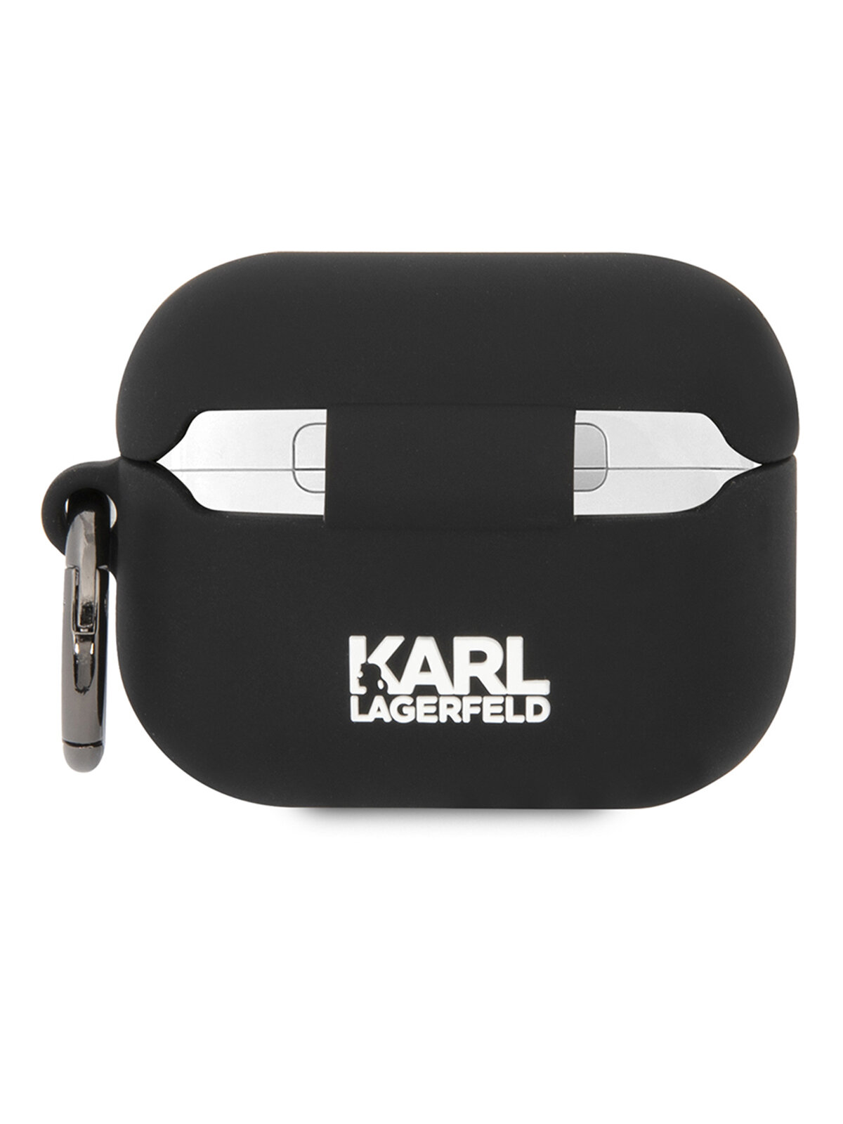 Lagerfeld для Airpods Pro чехол Silicone case with ring NFT 3D Choupette Black