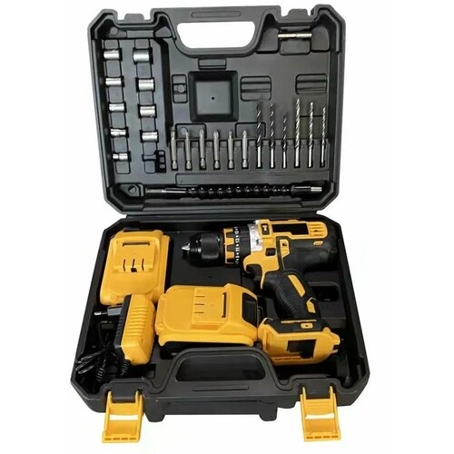 Аккумуляторная дрель-шуруповерт Edon AD-18Е набор 709000₽