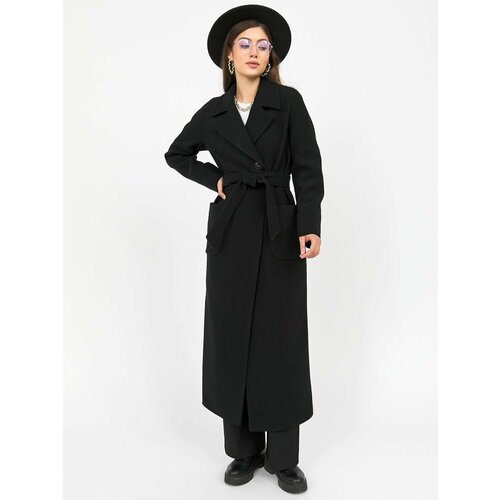 Пальто Louren Wilton, размер 42, черный пальто louren wilton размер 42 розовый