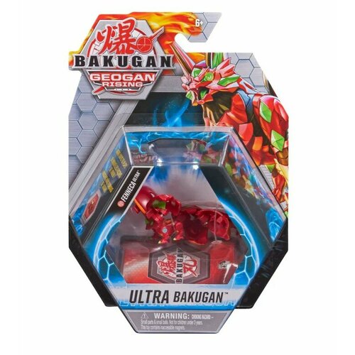 Фигурка-трансформер Bakugan S3 Ультра Fenneca 606153820132911 красный 2199₽