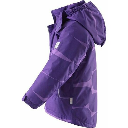 фото Куртка reima зимняя, размер 104, фиолетовый