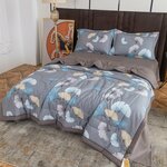 Комплект постельного белья Сатин с Одеялом 100% хлопок OB132 - изображение