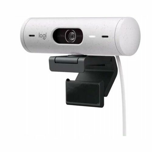 Web-камера Logitech HD Webcam BRIO 500 белый/черный [960-001428]