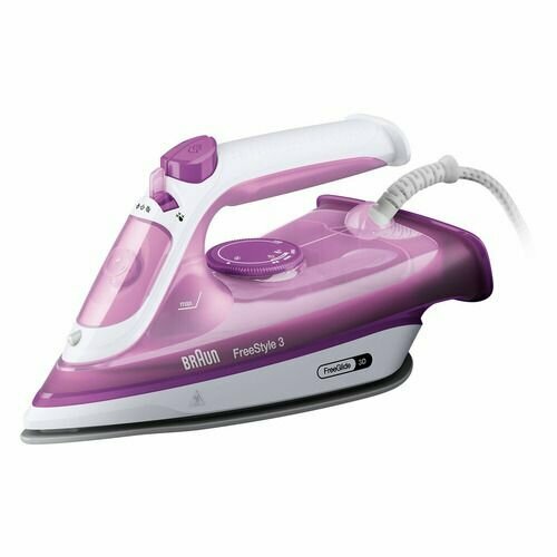 Утюг Braun FI3124PU 2400Вт фиолетовыйбелый 127408001 892000₽