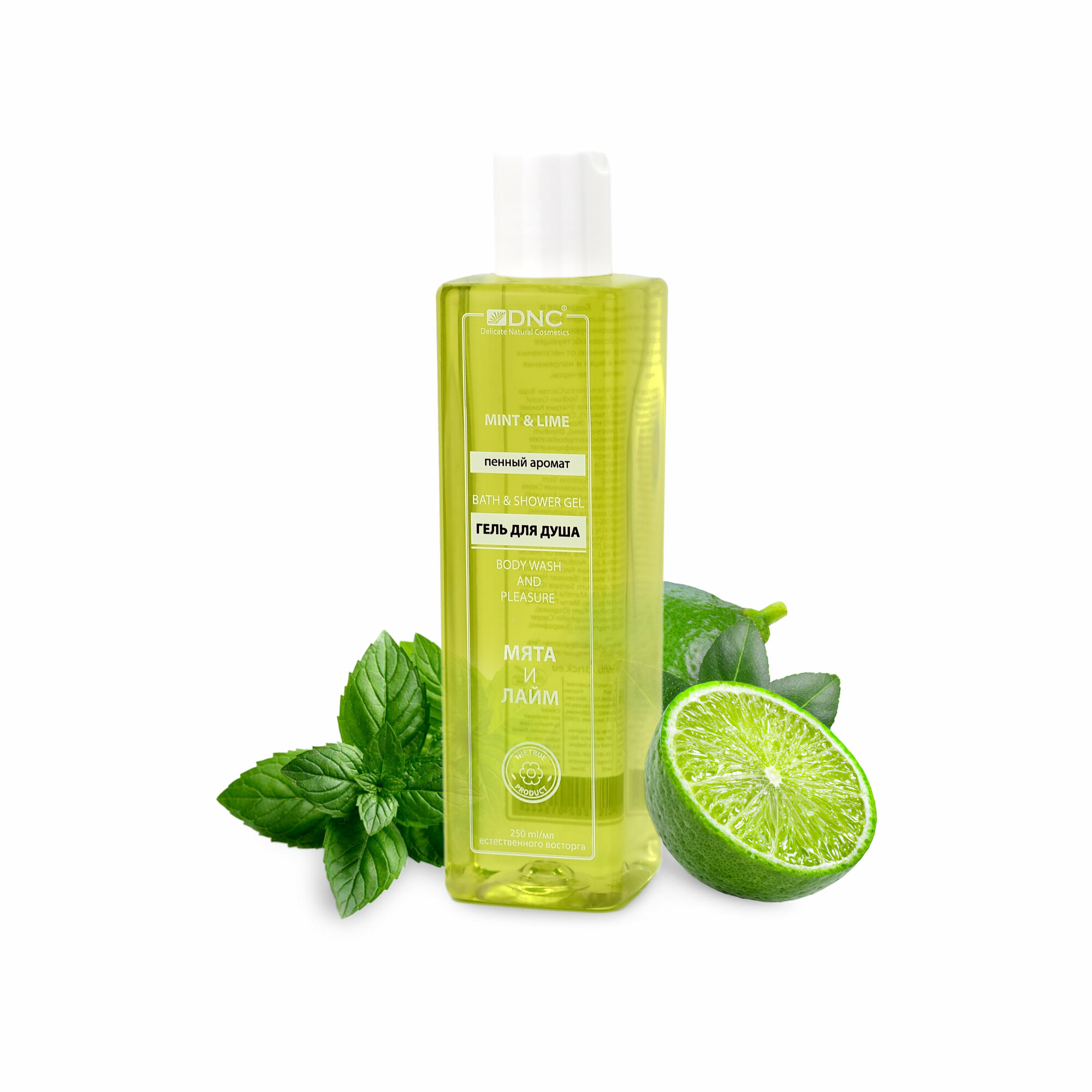 фото Гель для душа DNC Пенный аромат Мята и Лайм