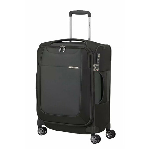 Чемодан Samsonite, 44 л, размер S, зеленый