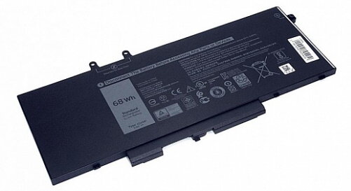 Аккумулятор для Dell Latitude 14-5400, 5500, Precision 3540, (4gvmp), 68Wh, 8500mAh, 7.6V