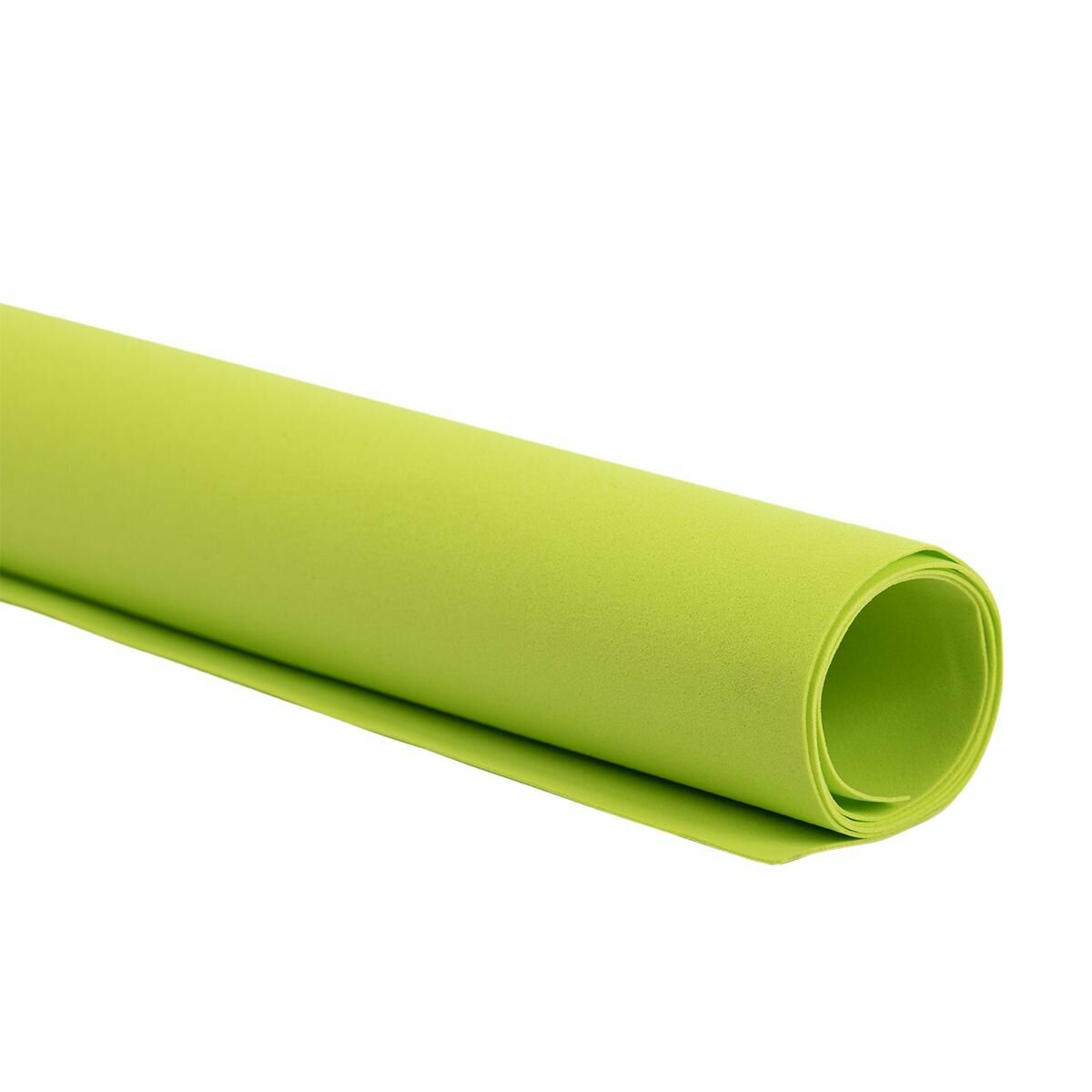 Пластичная замша (Фоамиран)"Blumentag" EVA,1мм,60x70см 32 Желто-зеленый