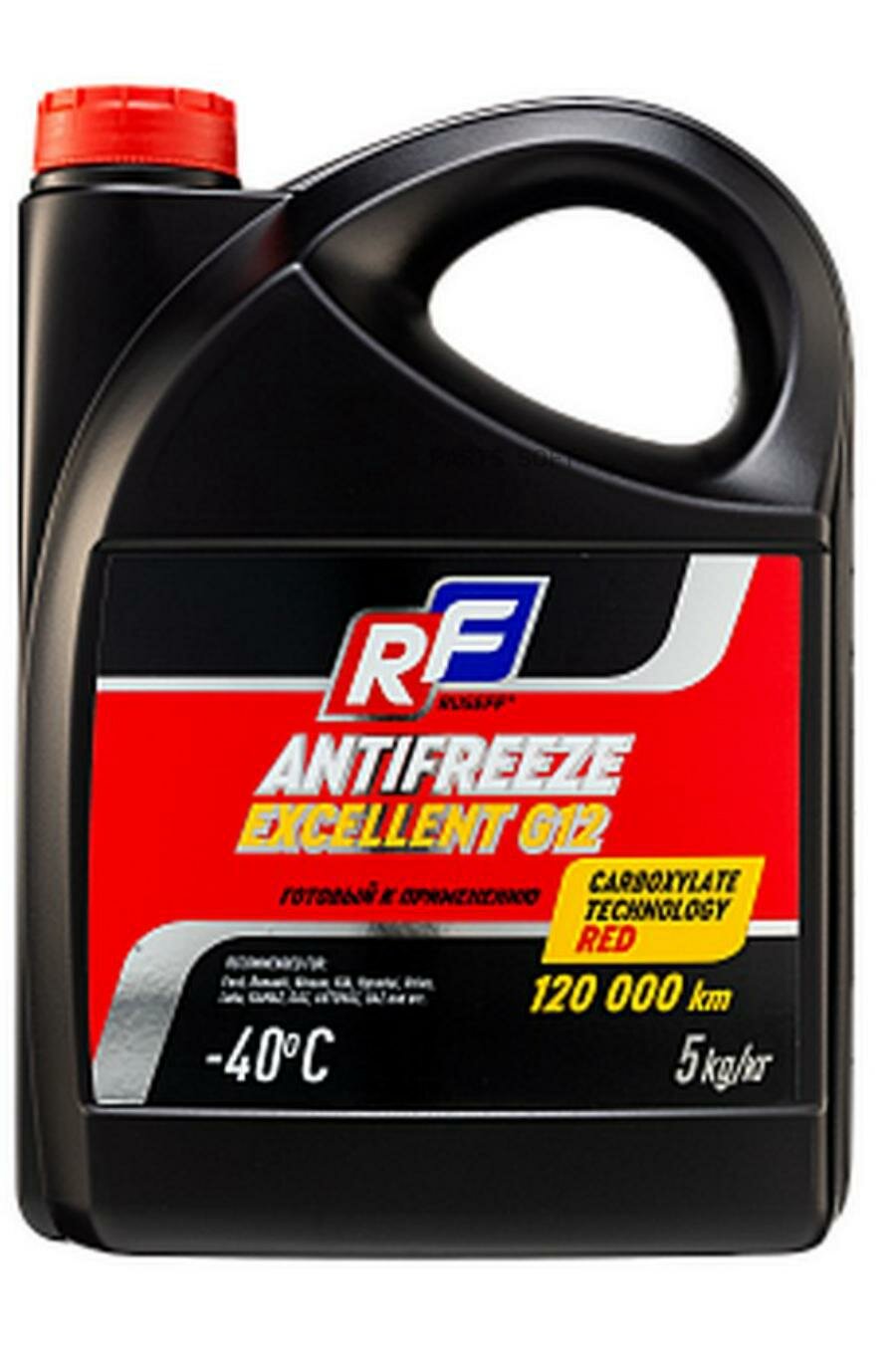 RUSEFF 17359N Антифриз ANTIFREEZE EXCELLENT G12 40 (5кг) RUSEFF 17359N