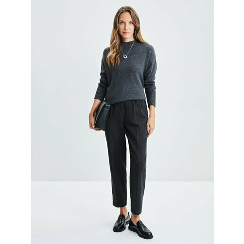 фото Брюки zarina, размер 2xs (ru 40), серый