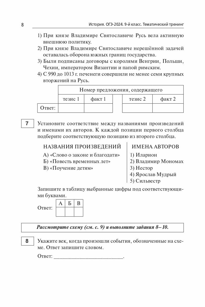 История. ОГЭ-2024. 9-й класс. Тематический тренинг - фото №13