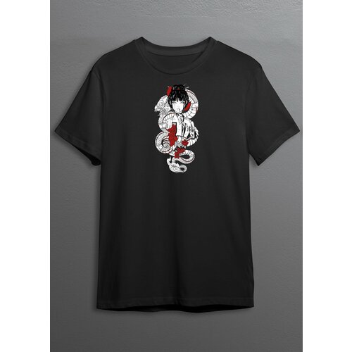 Футболка CherryPie, размер M, черный