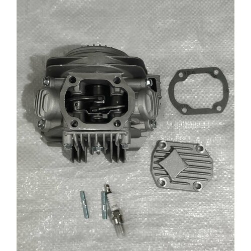 Головка цилиндра 1P56 FMJ в сборе YX140 (с клапанами, коромыслами и распредвалом.)