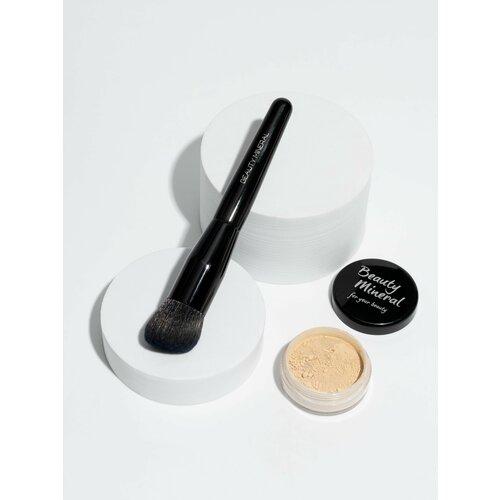 Кисть PRO Sculpt для праймера, коррекции и тонального крема, для макияжа лица линейки BEAUTY MINERAL PREMIUM