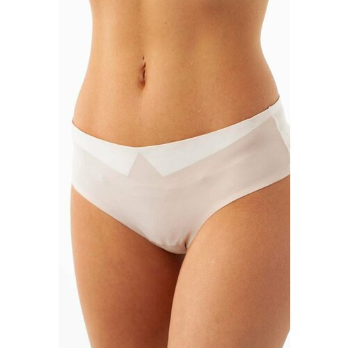 фото Трусы coquette revue трусы-панти принт смокинг smoking coquette revue 57003, размер 38, бежевый