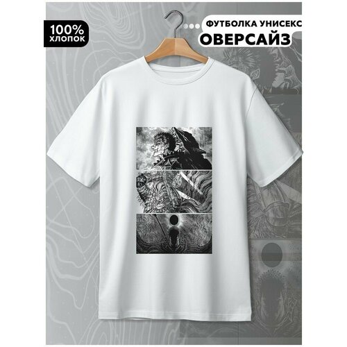 фото Футболка hypnotica, размер l, белый