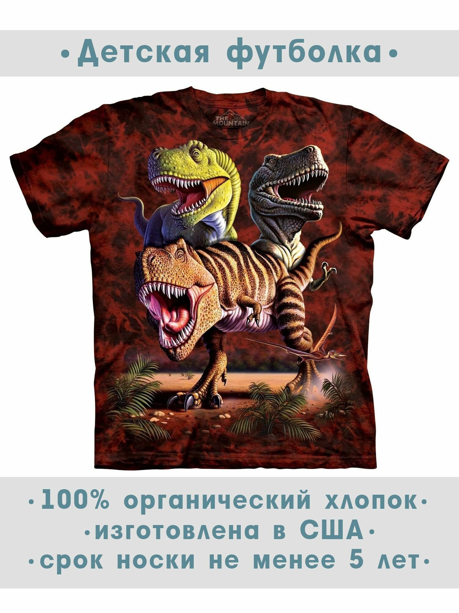 Футболка детская The Mountain "Rippin Rex"