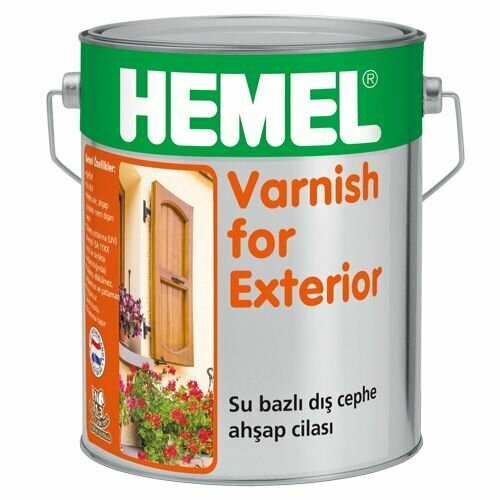 Лак для наружных работ Hemel Varnish for Exterior 2,5л 5500H