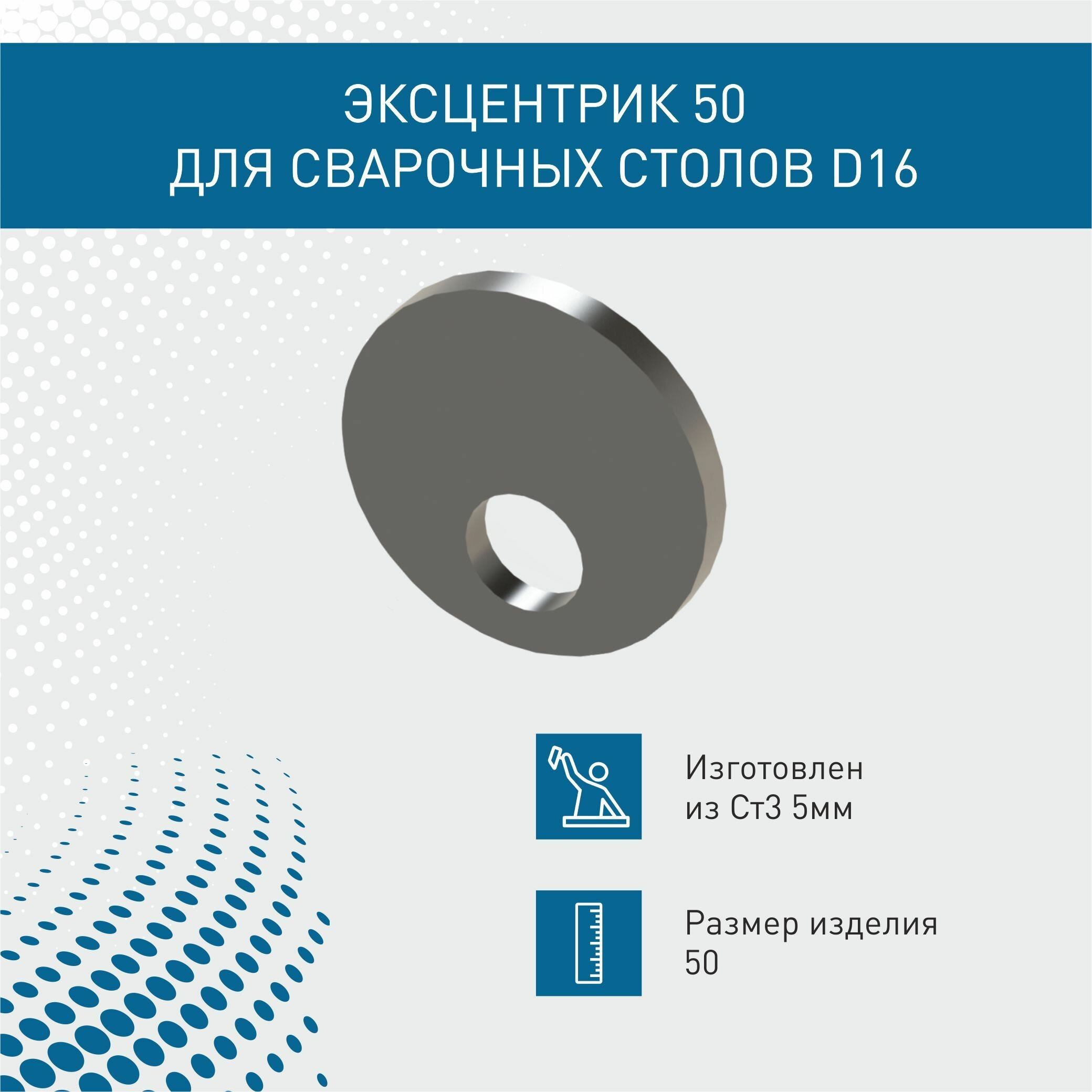 фото Эксцентрик для сварочных столов