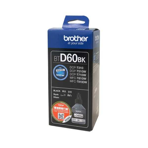 Brother Чернила BTD60BK черные для Brother DCP-T220, DCP-T225, DCP-T310 ...
